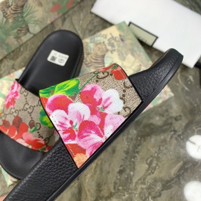 Gucci GG Blooms Supreme Floral Slide Sandals GGSS24247