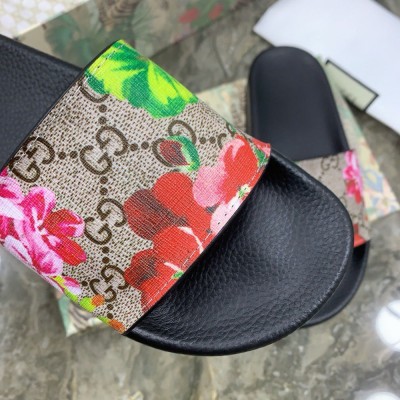 Gucci GG Blooms Supreme Floral Slide Sandals GGSS24247