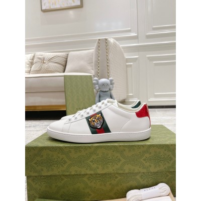 Gucci Men's Ace Sneakers with Embroidered Tiger GGSS24322