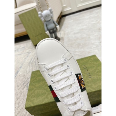 Gucci Men's Ace Sneakers with Embroidered Tiger GGSS24322