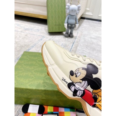 Gucci Men's Disney X Gucci Mickey Mouse Rhyton Sneakers GGSS24053