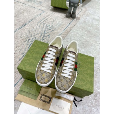 Gucci Women's Ace GG Supreme Sneakers with Bees GGSS24361