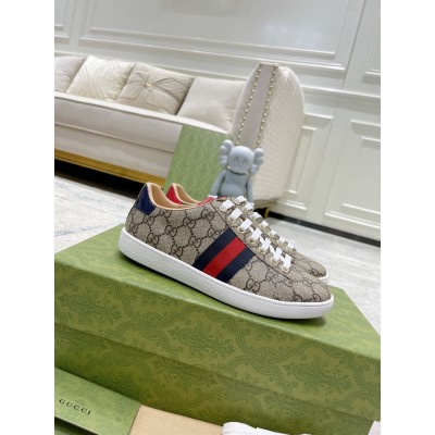 Gucci Women's Ace GG Supreme Sneakers with Web GGSS24362