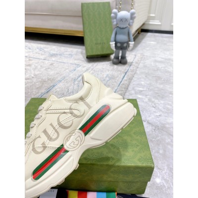 Gucci Women's Rhyton Sneakers with Gucci Logo GGSS24391